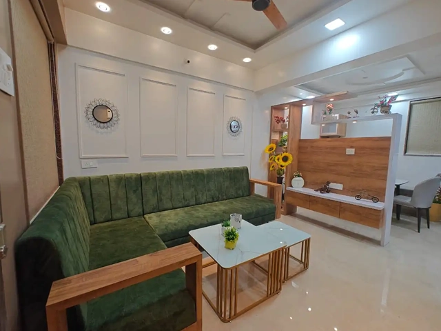 Stylish residential interiors with modern layouts and décor elements at RO House 4 BHK Rajput project